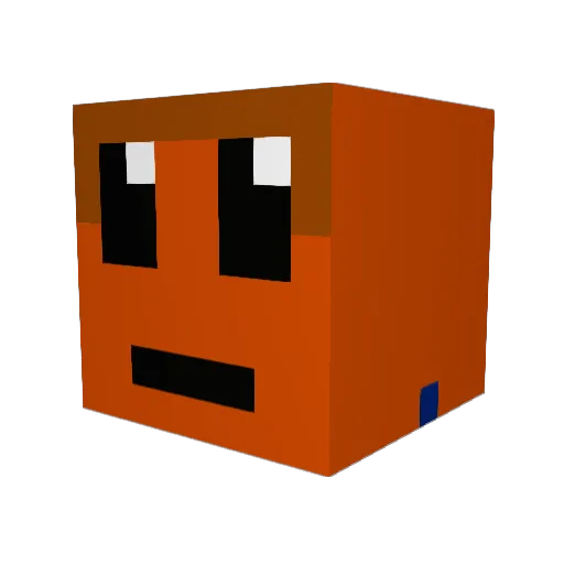 Thomas280801 Minecraft avatar head, 3D render