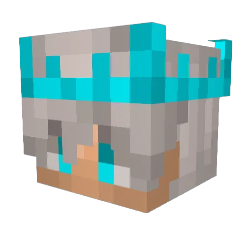 Thomas393 Minecraft avatar head, 3D render