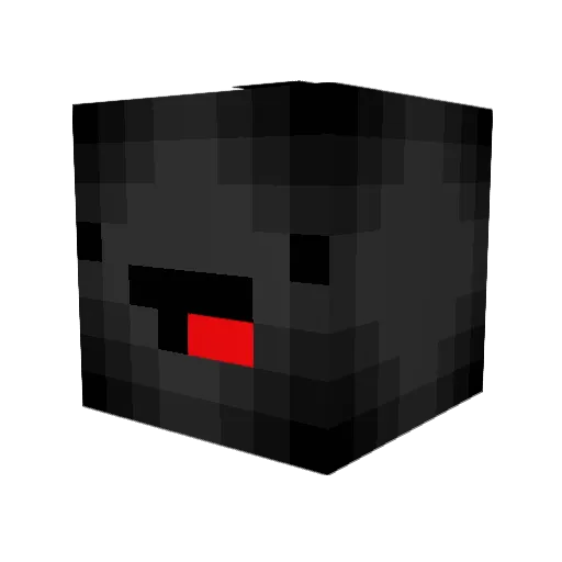 ThomasBerger Minecraft avatar head, 3D render