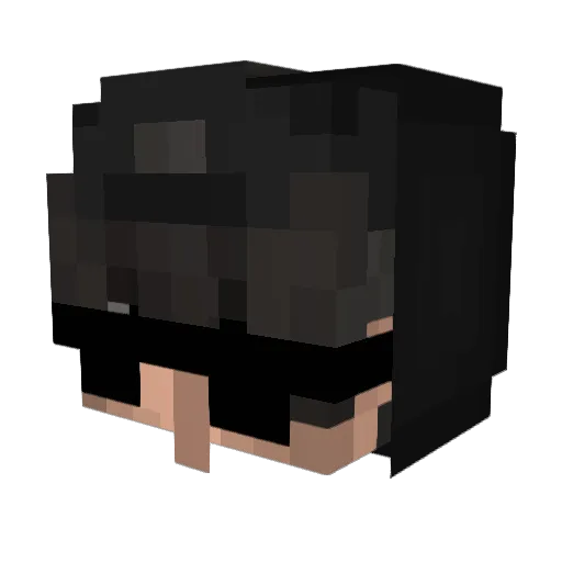 ThomasDanielS Minecraft avatar head, 3D render