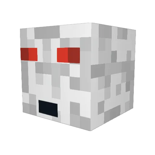 ThomasFox123 Minecraft avatar head, 3D render