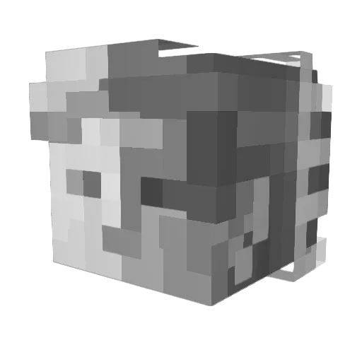 ThomasGodolkin Minecraft avatar head, 3D render