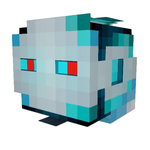 ThomasPearson Minecraft avatar head, 3D render