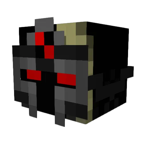 ThomasReb Minecraft avatar head, 3D render
