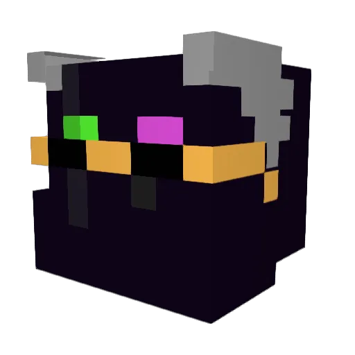ThomasRoBro Minecraft avatar head, 3D render