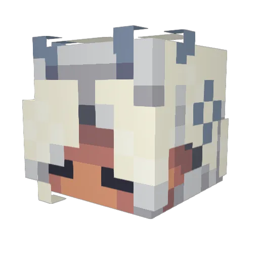 ThomasShelby6 Minecraft avatar head, 3D render