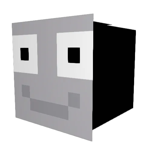 ThomasTheKv1 Minecraft avatar head, 3D render