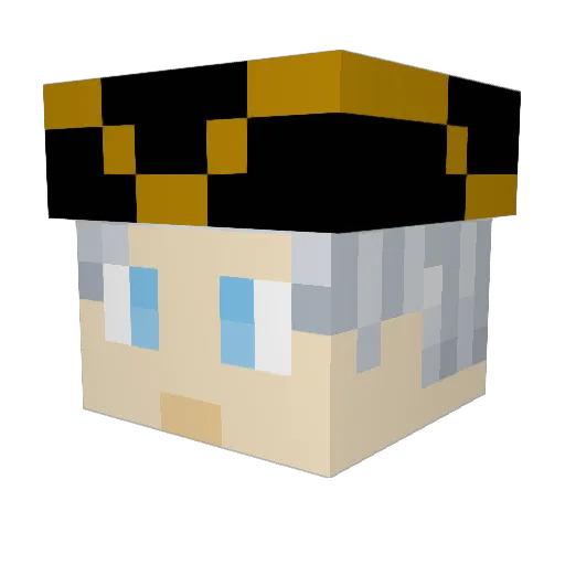 Thomas_Hofeller Minecraft avatar head, 3D render