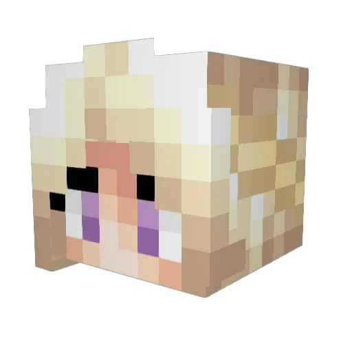 Thomas_Targaryen Minecraft avatar head, 3D render