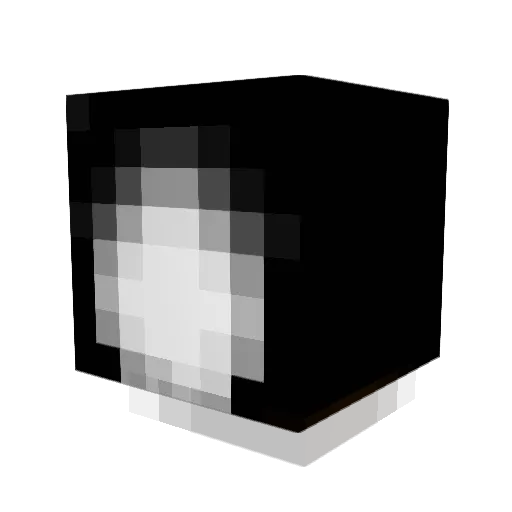 Thomasagm Minecraft avatar head, 3D render