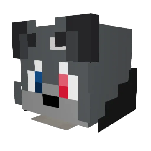 Thomasino5913 Minecraft avatar head, 3D render