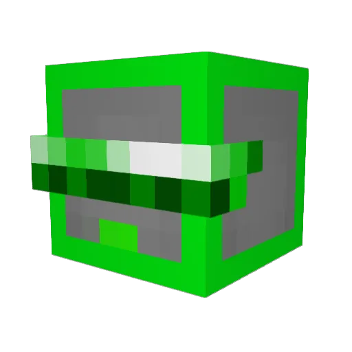 Thombuilder Minecraft avatar head, 3D render