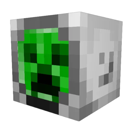 Thomodo_23 Minecraft avatar head, 3D render