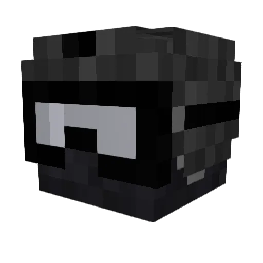 ThompsonLam Minecraft avatar head, 3D render