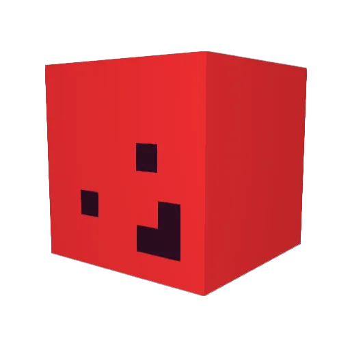 Thomsoo Minecraft avatar head, 3D render