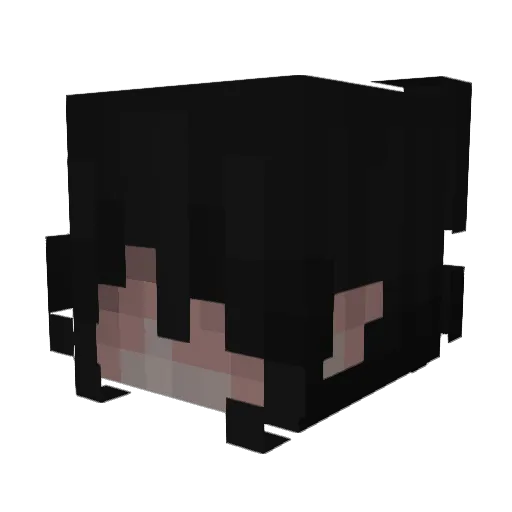 ThomyGot Minecraft avatar head, 3D render