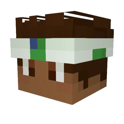 Thomy_200 Minecraft avatar head, 3D render