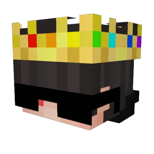 Thor2013K Minecraft avatar head, 3D render