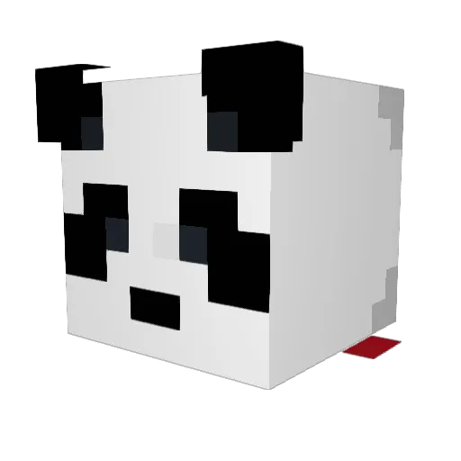 Thor519 Minecraft avatar head, 3D render