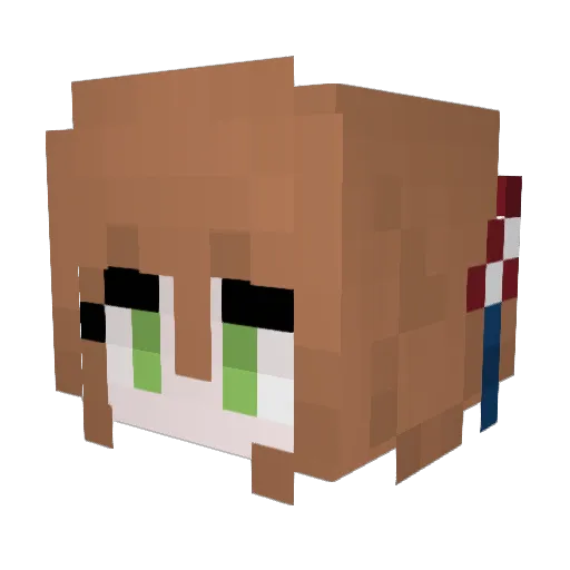 Thor73 Minecraft avatar head, 3D render