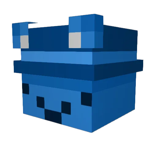 ThorChops Minecraft avatar head, 3D render