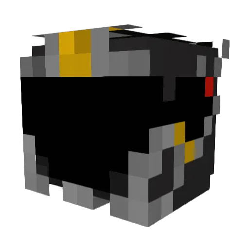 ThorMcFatterson Minecraft avatar head, 3D render