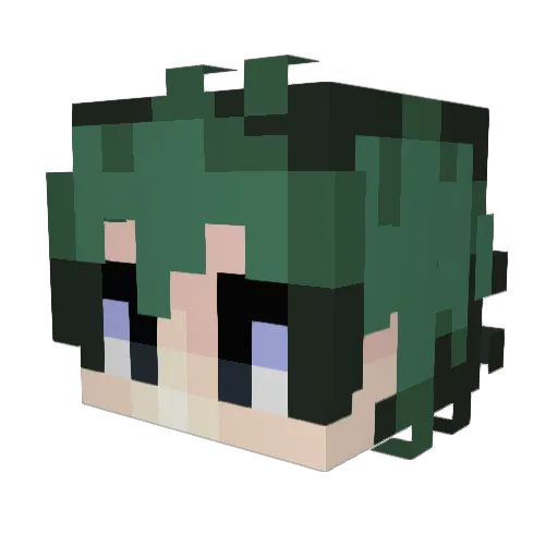 ThorVibez Minecraft avatar head, 3D render