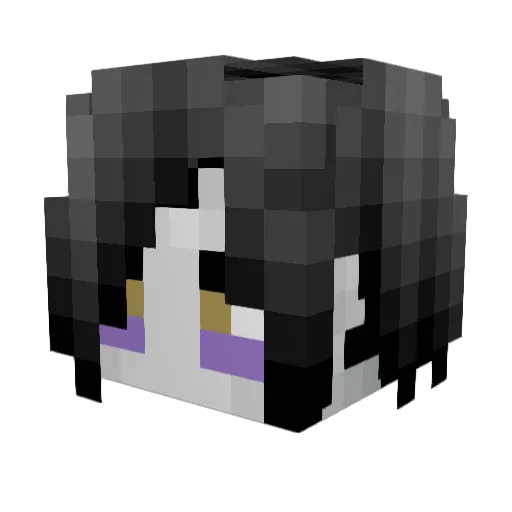Thorasgard555 Minecraft avatar head, 3D render