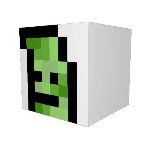 Thoreadoro Minecraft avatar head, 3D render
