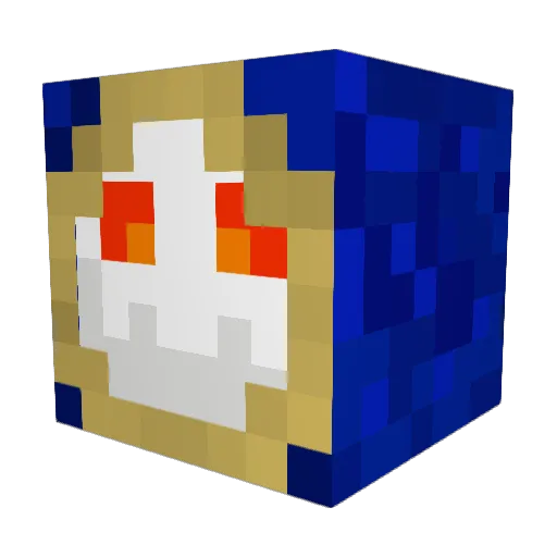 Thoreln Minecraft avatar head, 3D render