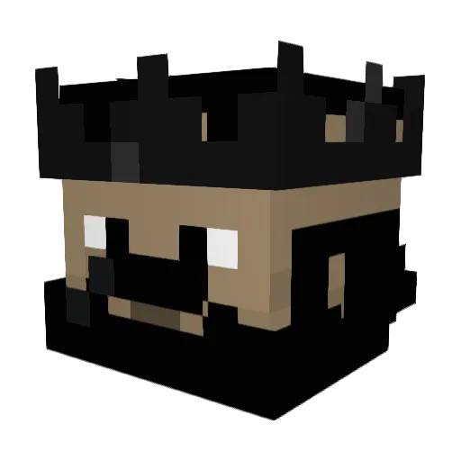 Thorigg_ Minecraft avatar head, 3D render