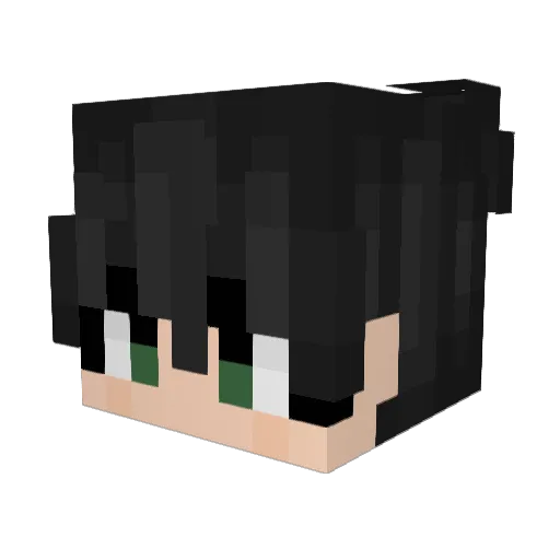 Thorkell23 Minecraft avatar head, 3D render