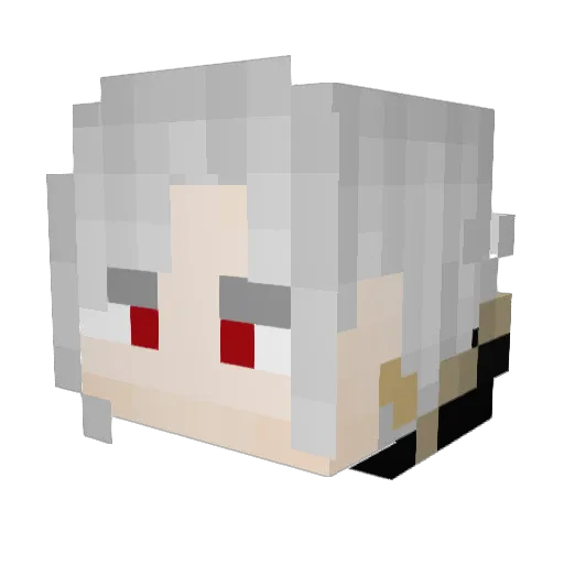 Thormyst Minecraft avatar head, 3D render
