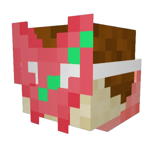 ThornNA Minecraft avatar head, 3D render