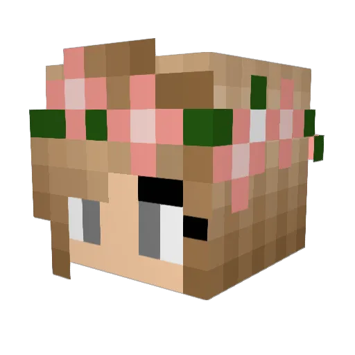 ThornRiddenAshes Minecraft avatar head, 3D render