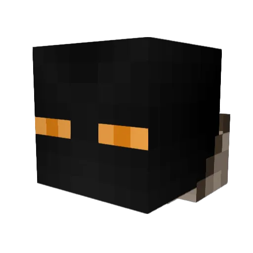 ThornSniper Minecraft avatar head, 3D render