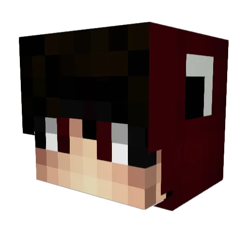 Thornesse Minecraft avatar head, 3D render