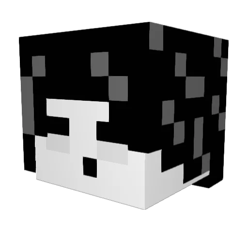 ThorntonCookie Minecraft avatar head, 3D render