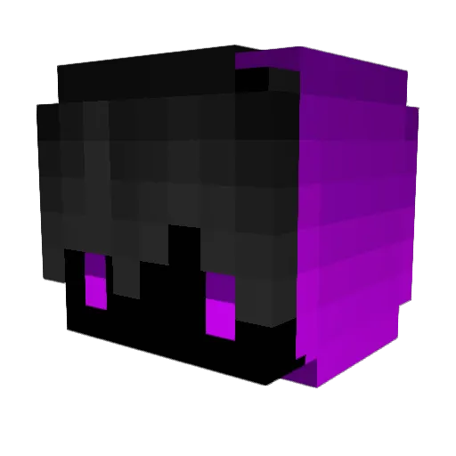 Thornuz Minecraft avatar head, 3D render