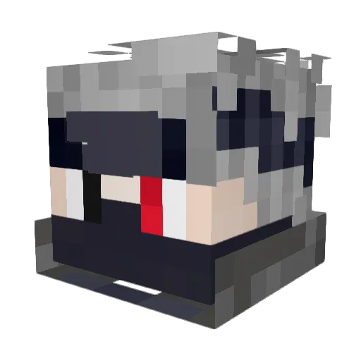Thorssman Minecraft avatar head, 3D render