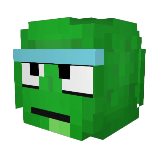 Thorstone2002 Minecraft avatar head, 3D render