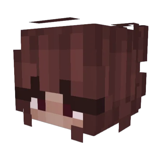 ThoseAsianEyes Minecraft avatar head, 3D render