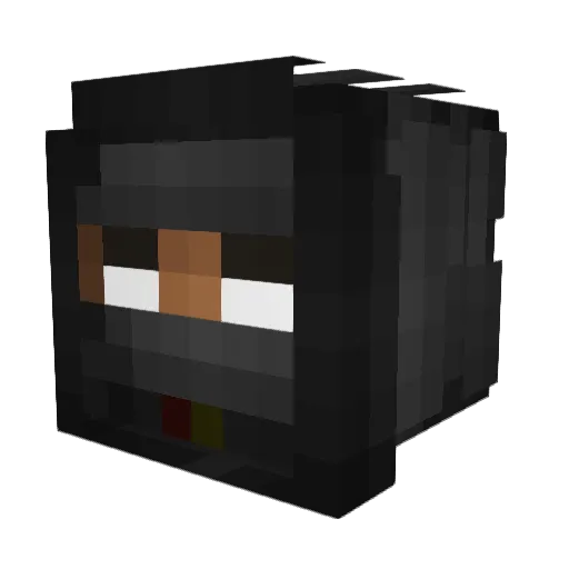 ThouCartographer Minecraft avatar head, 3D render