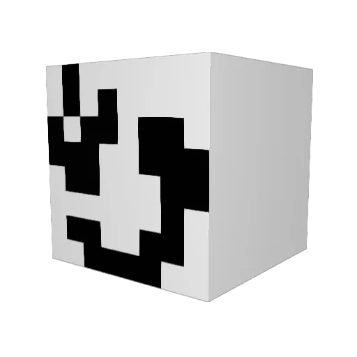 ThousandLags Minecraft avatar head, 3D render