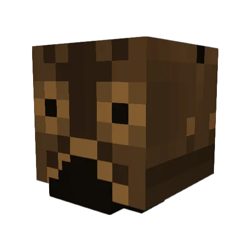 Thraand Minecraft avatar head, 3D render
