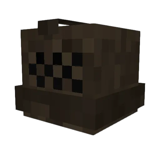 Thraex Minecraft avatar head, 3D render