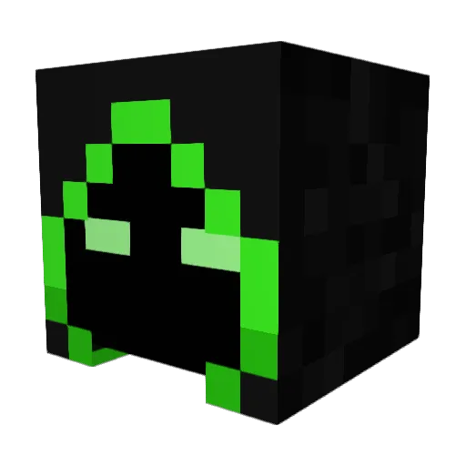 Thralyo Minecraft avatar head, 3D render