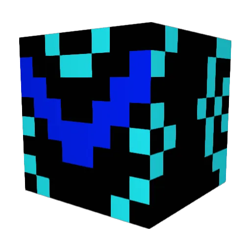 Thranch Minecraft avatar head, 3D render