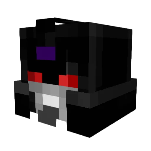 ThrashTillDeath_ Minecraft avatar head, 3D render