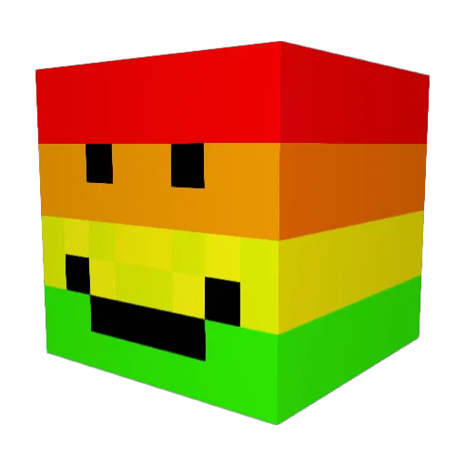 ThrdEyeApplePie Minecraft avatar head, 3D render